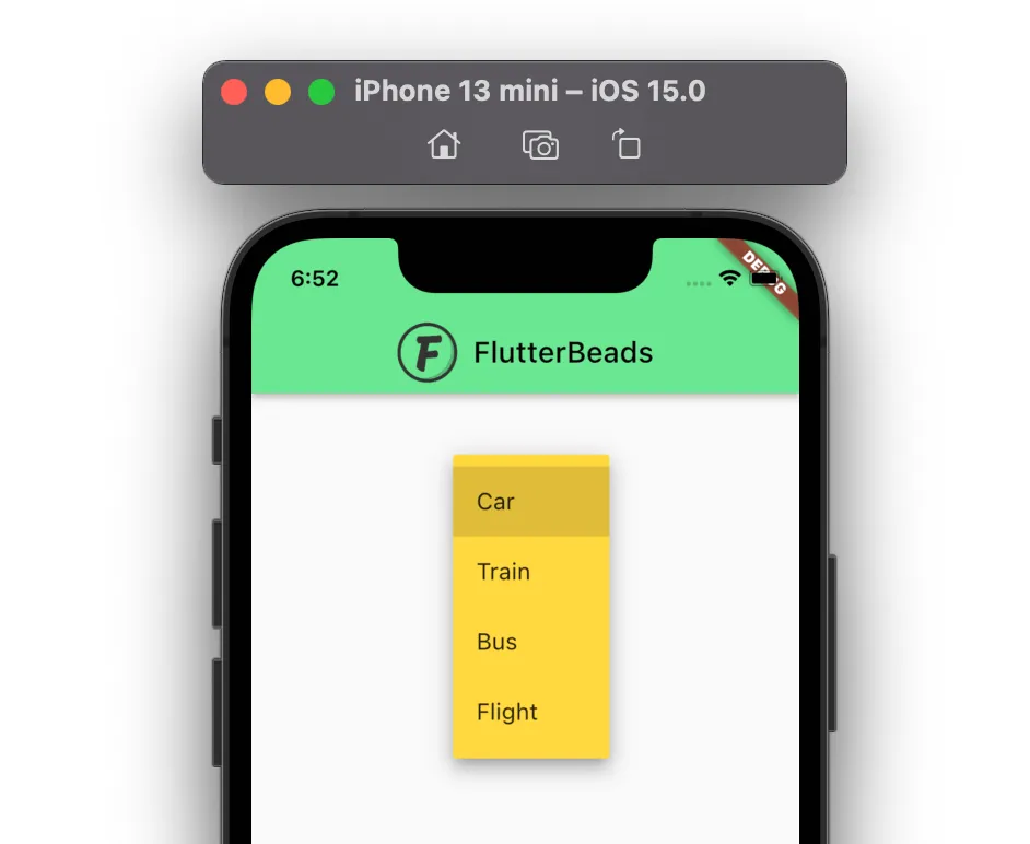 Flutter là một trong những công nghệ hot nhất hiện nay, và nếu bạn muốn tìm hiểu cách thay đổi màu dropdown trong Flutter một cách tối ưu nhất, hãy xem ngay hình ảnh liên quan đến từ khóa này. FlutterBeads sẽ giúp bạn có được những kiến thức chi tiết về công nghệ này.