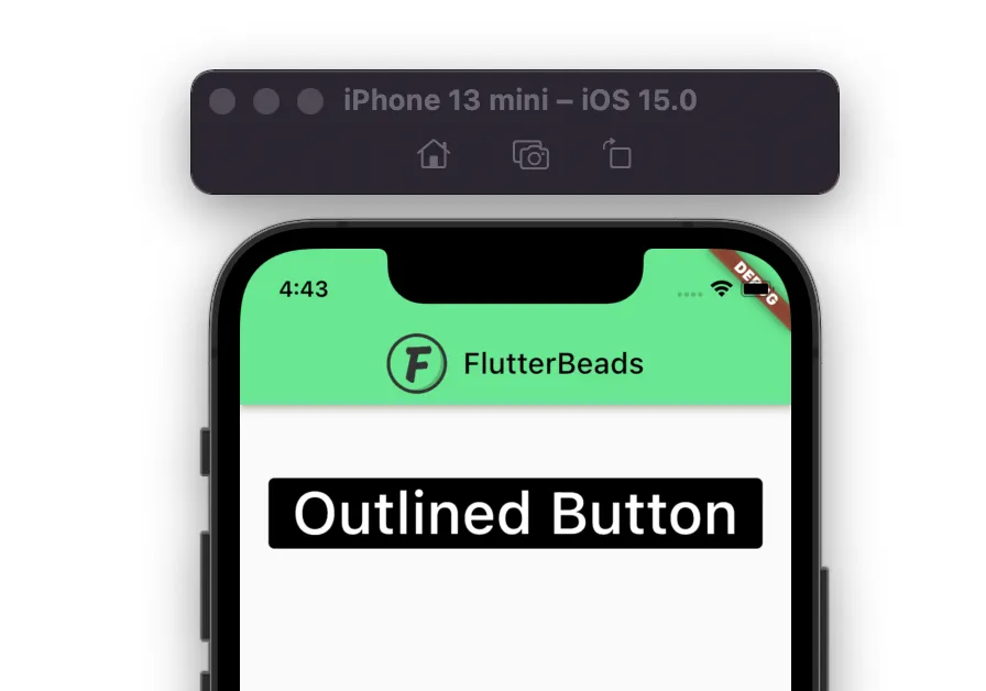 Change Outlined Button Color in Flutter (Ultimate Guide 2023) - FlutterBeads